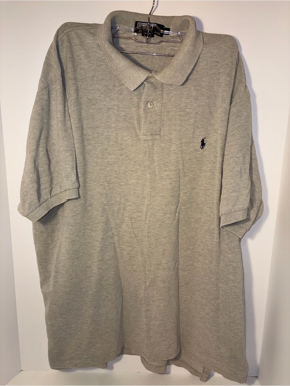 Polo by Ralph Lauren Light Gray Short-Sleeve Polo